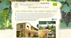 Desktop Screenshot of bioferienhausfondaccio.com